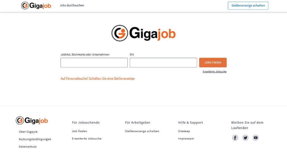 gigajob-jobboersen